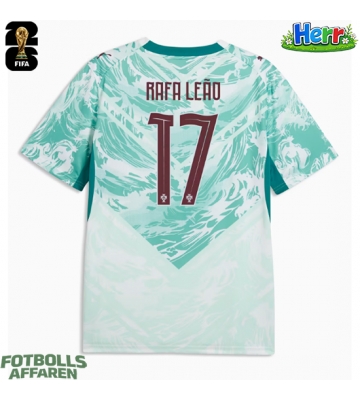 Portugal Rafael Leao #17 Bortatröja VM 2026 Kortärmad